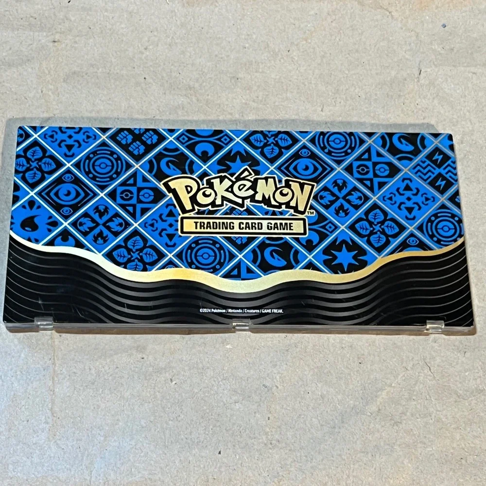 Pokemon Paldean Fates Shiny Quaxly Quaxwell Quaquaval ex Promo Set Blue SVP